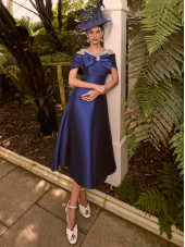 992230 - Navy/Ivory Dress (Veni Infantino)